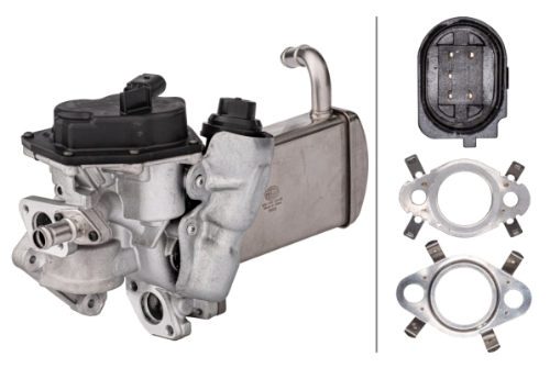 HELLA 6NU 358 167-051 Motor EGR Parçaları - VW AMAROK (2HA, 2HB, S1B, S6B, S7A, S7B, AGD) uyumlu