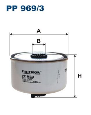 FILTRON PP 969/3 Yakıt Sistemi Yakıt Filtresi - LAND ROVER DISCOVERY IV (L319) uyumlu