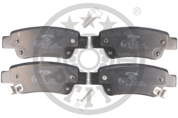 OPTIMAL BP-12369 Fren Sistemleri Fren Balatası - HONDA CR-V III (RE_) uyumlu