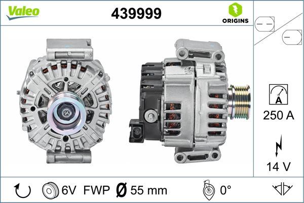 VALEO 439999 Elektrik Sistemi Alternatör - MERCEDES-BENZ E-SERISI (W213) uyumlu