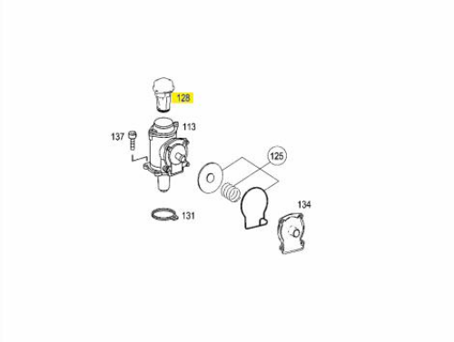 Motor Havalandırması - MERCEDES ORIJINAL - A5410100163 Ürün Görseli