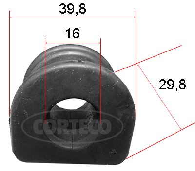CORTECO 49371838 Süspansiyon Sistemi Stabilizatör - AUDI A6 C5 (4B2, 4B4) uyumlu