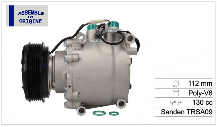 Klima Kompresörü - GUARNITAUTO - 51313 Ürün Görseli