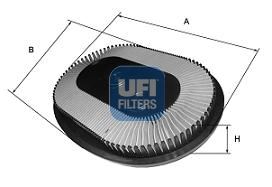 UFI 27.526.00 Motor Hava Filtresi - NISSAN PRIMERA (P10) uyumlu