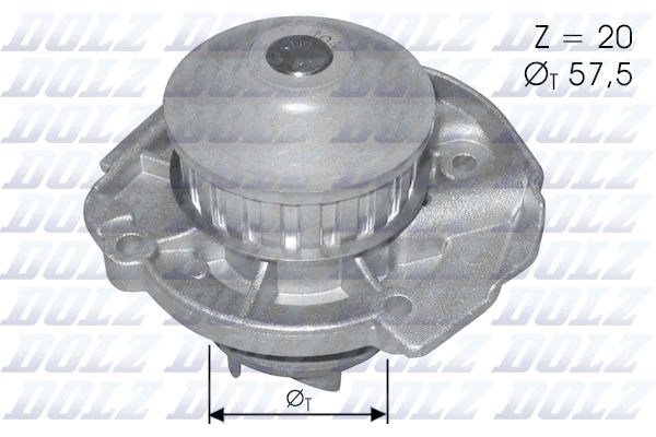 DOLZ S161 Motor Devirdaim - FIAT PANDA (141_) uyumlu