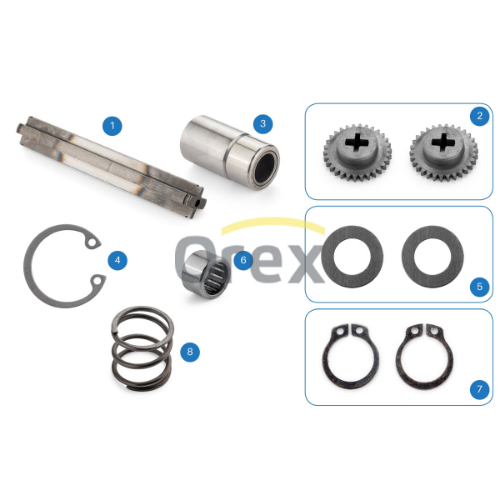 Kaliper Hareket Kolu Takımı - OREX - 815156