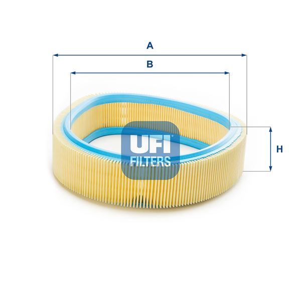 UFI 30.969.00 Motor Hava Filtresi - RENAULT RAPID Kasa/büyük limuzin (F40_, G40_) uyumlu