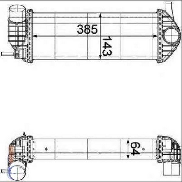 Turbo Radyatörü - IRN002064 Ürün Görseli