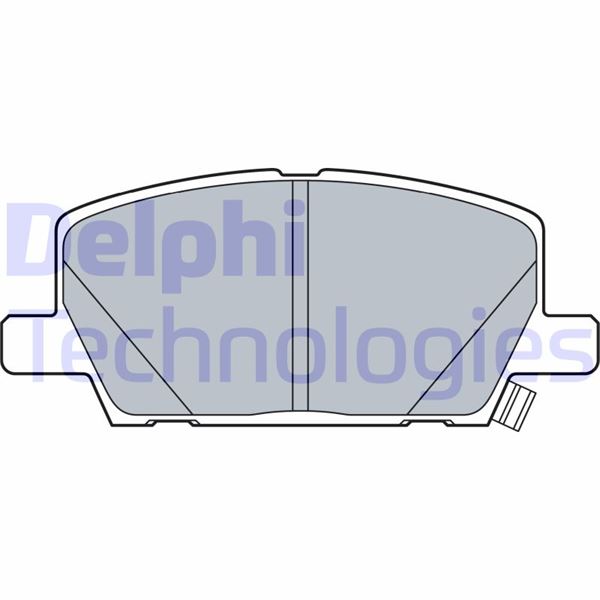 DELPHI LP3482 Fren Sistemleri Fren Balatası - OPEL MOKKA / MOKKA X (J13) uyumlu