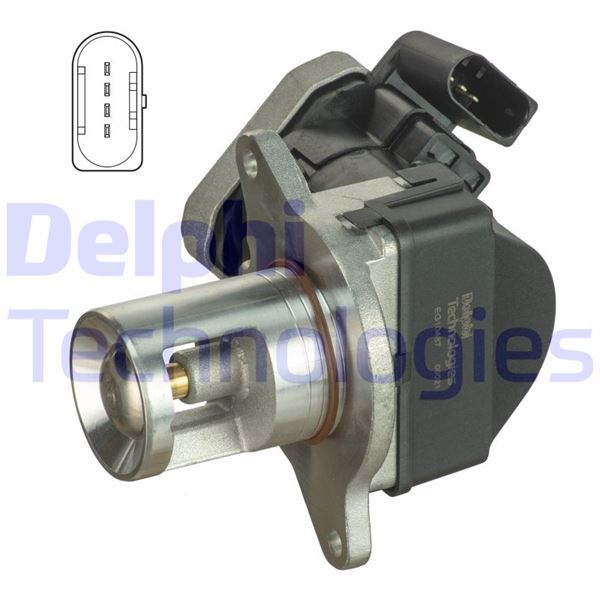DELPHI EG10487-12B1 Motor EGR Parçaları - MERCEDES-BENZ E-SERISI (W211) uyumlu