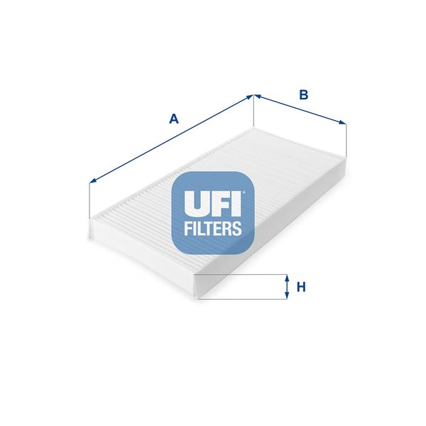 UFI 53.034.00 İklimlendirme Sistemi Polen Filtresi - FORD FOCUS I (DAW, DBW) uyumlu
