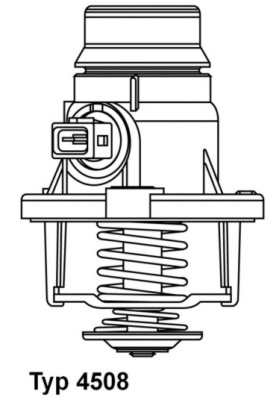 BorgWarner (Wahler) 4508.101D Motor Termostat - BMW 6 Cabrio (F12) uyumlu