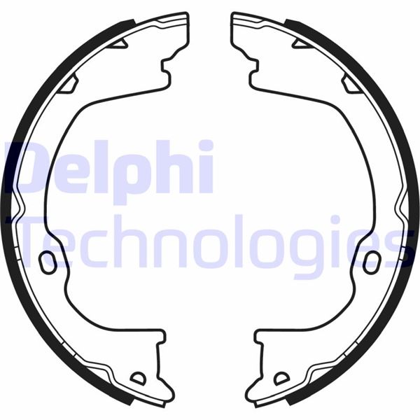 DELPHI LS2055 Fren Sistemleri El Fren Kolu - JEEP GRAND CHEROKEE IV (WK, WK2) uyumlu