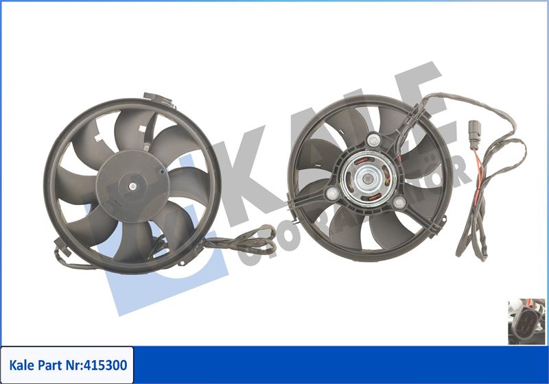 KALE OTO RADYATÖR 415300 Soğutma Sistemi Fan - AUDI A8 D2 (4D2, 4D8) uyumlu