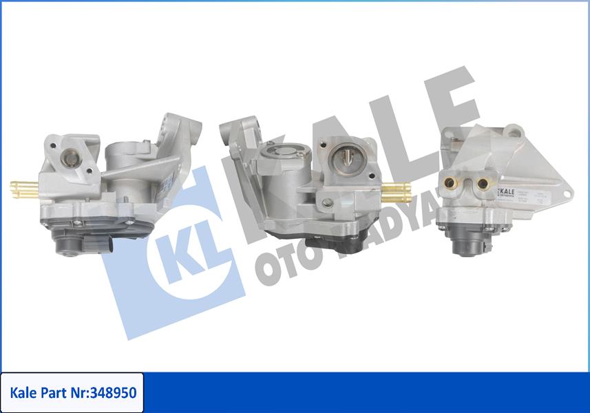 KALE OTO RADYATÖR 348950 Motor EGR Parçaları - AUDI A3 (8P1) uyumlu