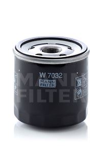 MANN-FILTER W 7032 Motor Yağ Filtresi - RENAULT MEGANE III Grandtour (KZ0/1) uyumlu