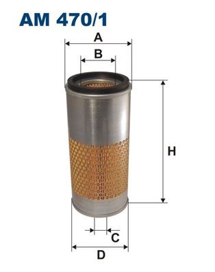 FILTRON AM 470/1 Motor Hava Filtresi - LAND ROVER RANGE ROVER I uyumlu