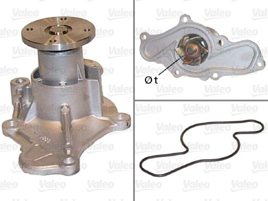VALEO 506544 Motor Devirdaim - MAZDA MX-3 (EC) uyumlu
