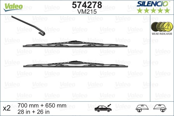 VALEO 574278 Kaporta & Gövde Parçaları Cam Silecek Mekanizması - VW SHARAN (7M8, 7M9, 7M6) uyumlu