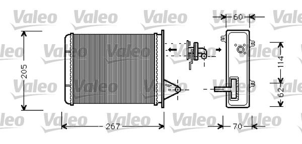 Kalorifer Radyatörü - VALEO - 812283 Ürün Görseli