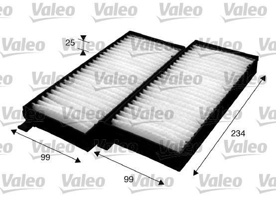 VALEO 715624 İklimlendirme Sistemi Polen Filtresi - SSANGYONG KYRON uyumlu