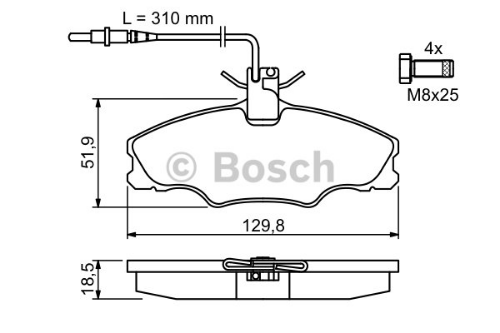 BOSCH 0 986 424 227 30-GRP-0 986 424 227 Ürün Görseli