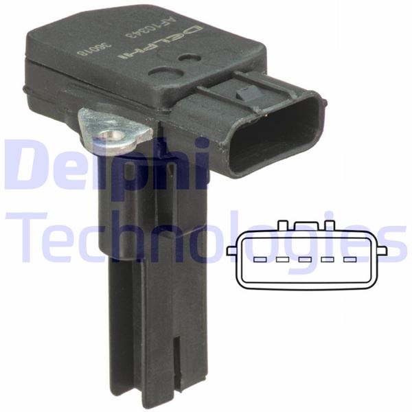 DELPHI AF10343-12B1 Motor Hava Kütle Ölçer (MAF Sensörü) - HONDA CR-V III (RE_) uyumlu