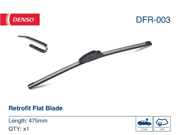 DENSO DFR-003 Kaporta & Gövde Parçaları Cam Silecek Mekanizması - FORD FIESTA III (GFJ) uyumlu