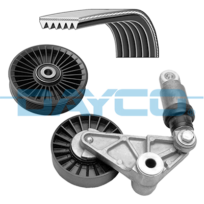 DAYCO KPV331 Motor Kayış Kasnağı - OPEL ASTRA G Hatchback (T98) uyumlu