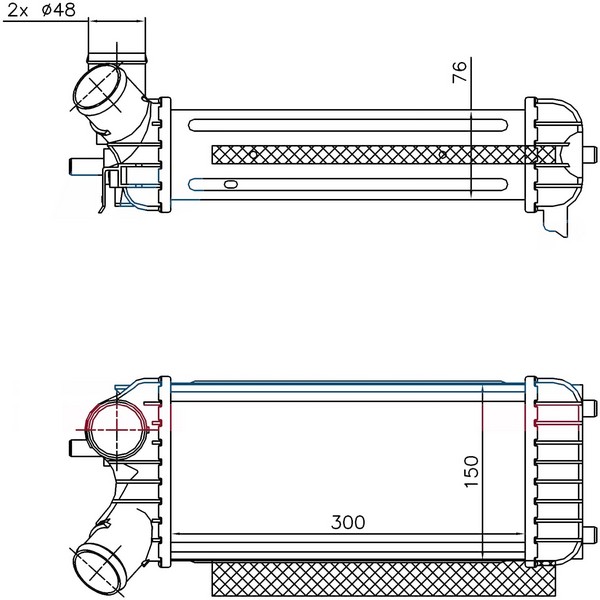 Turbo Radyatörü - IFR508076 Ürün Görseli