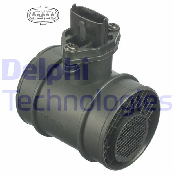 DELPHI AF10280-12B1 Motor Hava Kütle Ölçer (MAF Sensörü) - OPEL ASTRA G Sedan (T98) uyumlu