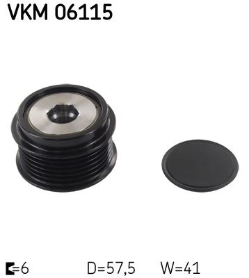SKF VKM 06115 Elektrik Sistemi Alternatör - TOYOTA URBAN CRUISER (_P1_) uyumlu