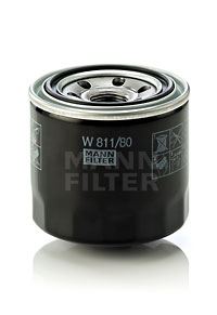 MANN-FILTER W 811/80 Motor Yağ Filtresi - CARRARO ERGIT uyumlu