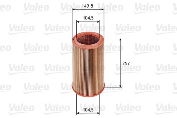 VALEO 585639 Motor Hava Filtresi - FIAT BARCHETTA (183_) uyumlu