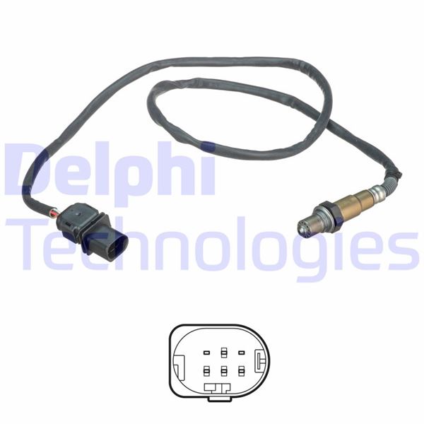 DELPHI ES21110-12B1 Emme & Egzoz Sistemi Egzoz Sensörleri - VW MULTIVAN T5 (7HM, 7HN, 7HF, 7EF, 7EM, 7EN) uyumlu