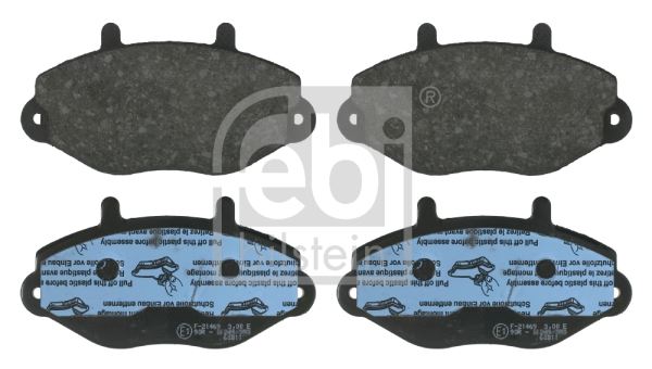 FEBI BILSTEIN 16036 Fren Sistemleri Fren Balatası - FORD TRANSIT Minibüs/Otobüs (E_ _) uyumlu