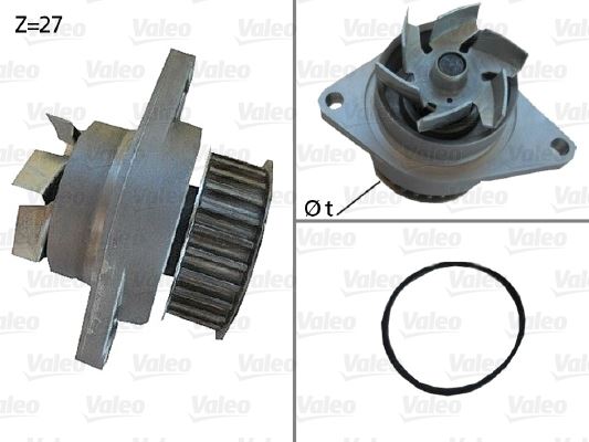 VALEO 506385 Motor Devirdaim - VW GOLF III (1H1) uyumlu