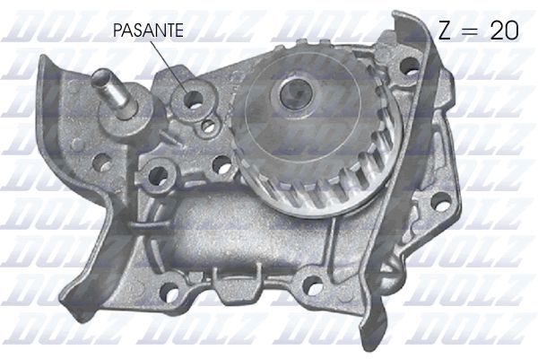 DOLZ R314 Motor Devirdaim - RENAULT MEGANE I (BA0/1_) uyumlu