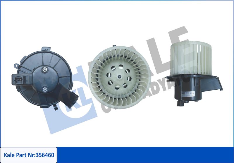 KALE OTO RADYATÖR 356460 İklimlendirme Sistemi Fan Parçaları - PEUGEOT 307 (3A/C) uyumlu