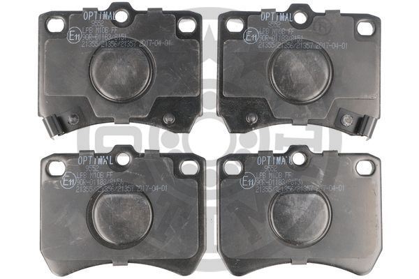 OPTIMAL BP-09552 Fren Sistemleri Fren Balatası - MAZDA 121 I (DA) uyumlu