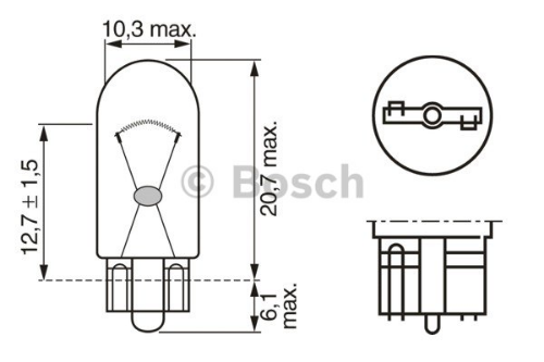 BOSCH 1 987 302 223 Farlar & Aydınlatma Ampuller