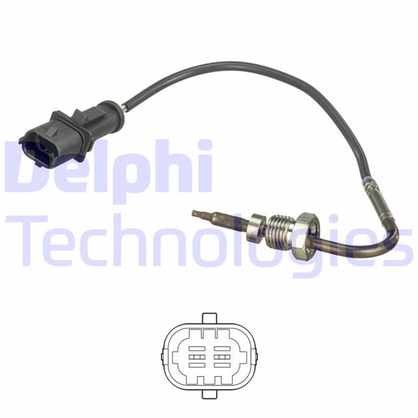DELPHI TS30103 Emme & Egzoz Sistemi Egzoz Sensörleri - FIAT PUNTO EVO (199_) uyumlu
