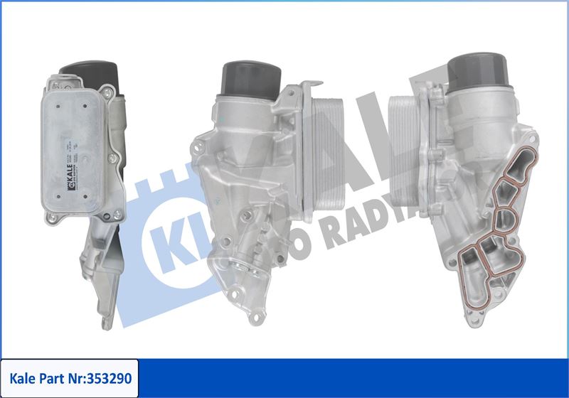 KALE OTO RADYATÖR 353290 Motor Yağ Soğutucusu - MERCEDES-BENZ S-SERISI (W221, V221) uyumlu