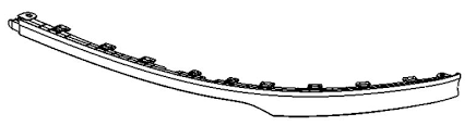 Tampon Spoileri - GM - 39003610 Ürün Görseli