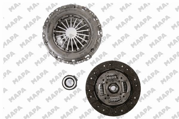MAPA 006228600 Debriyaj Sistemi Debriyaj Seti - VW PASSAT B3/B4 (3A2, 35I) uyumlu