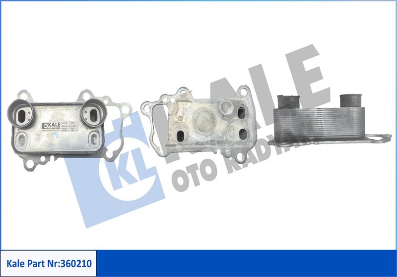 KALE OTO RADYATÖR 360210 Motor Yağ Soğutucusu - BMW 3 Touring (E91) uyumlu