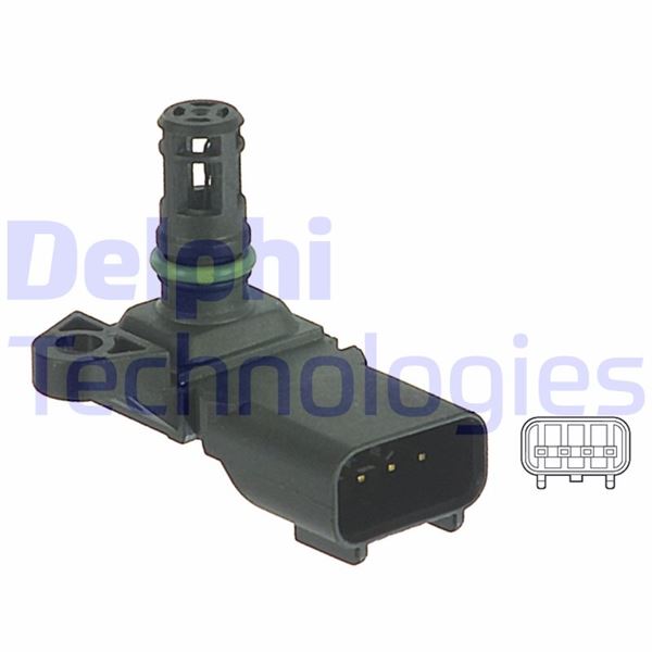DELPHI PS10125 Emme & Egzoz Sistemi Egzoz Sensörleri - FORD KA (RB_) uyumlu