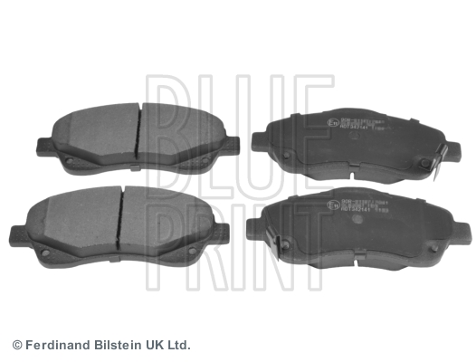 BLUE PRINT ADT342141 Fren Sistemleri Fren Balatası - TOYOTA AVENSIS Sedan (_T25_) uyumlu