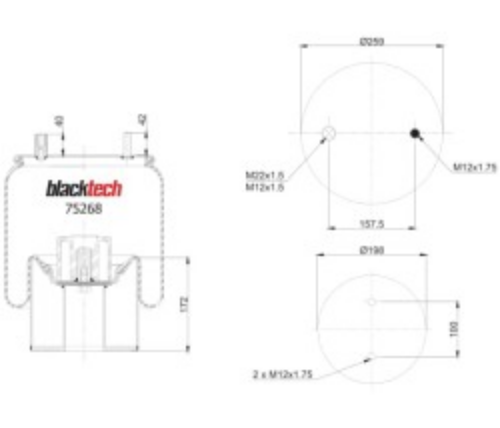 Vibracoustic RML75268C9 Yedek Parça