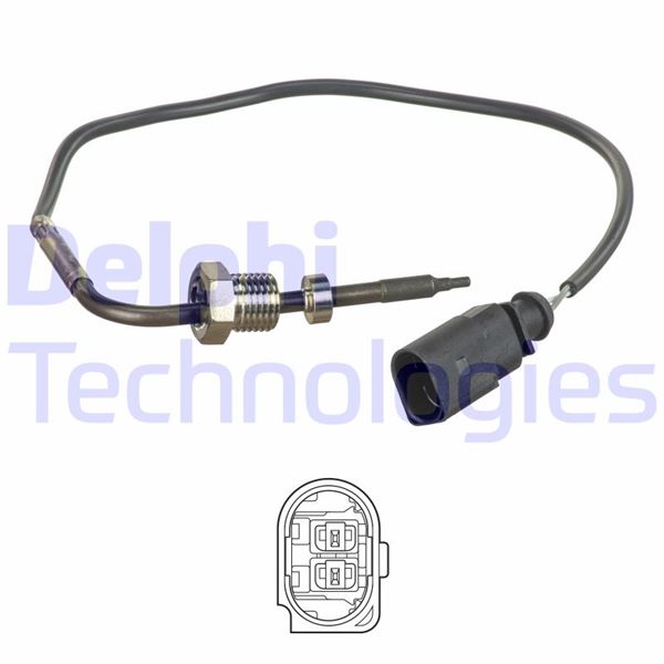DELPHI TS30140 Emme & Egzoz Sistemi Egzoz Sensörleri - VW TOUAREG (7P5, 7P6) uyumlu